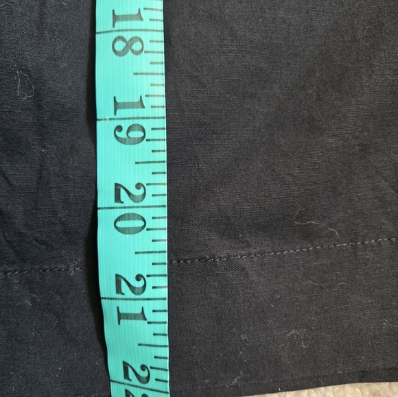 Kate Spade Saturday Black Cotton Side Snap Top. Size Small - Picture 10 of 12